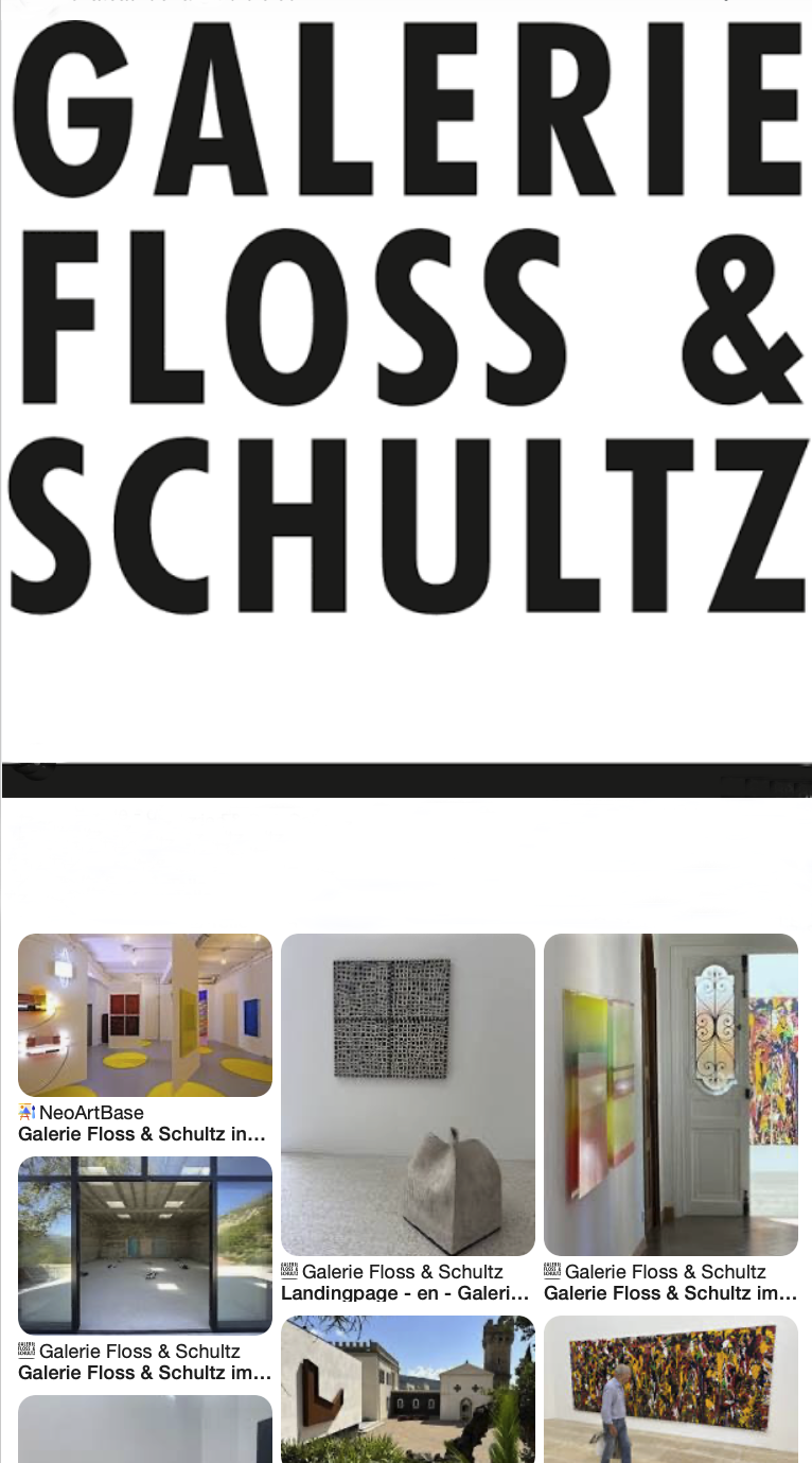 Logo der Galerie Floss und Schultz